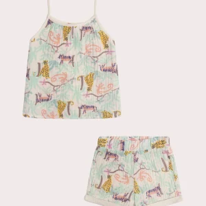 Pyjama jungle pour enfant fille