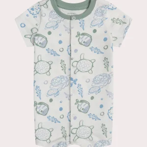 Grenouillere poissons pour bébé garçon