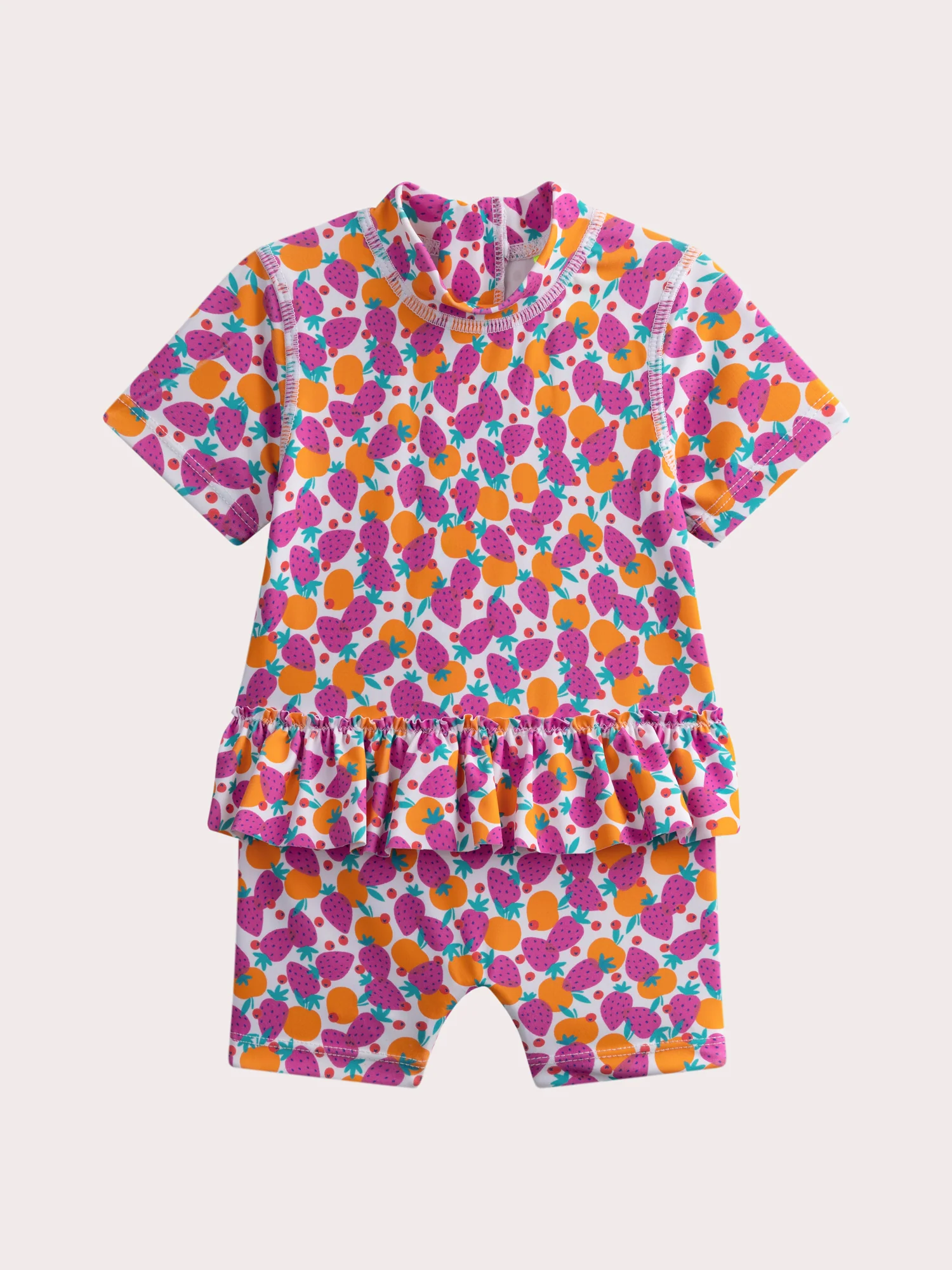 Combinaison de bain anti-uv pour bébé fille