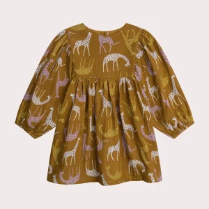 Robe imprimée en gaze de coton