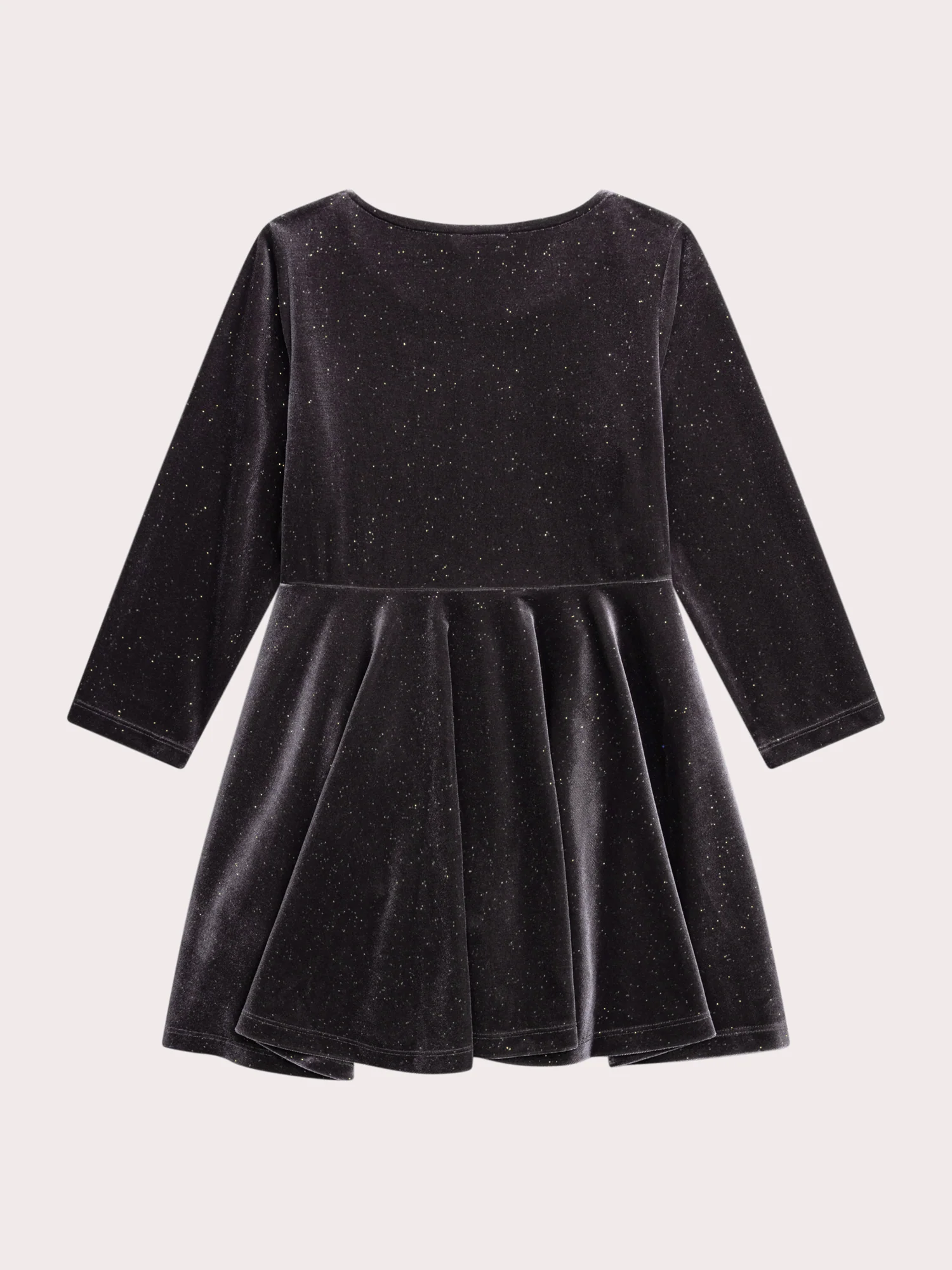 Robe en velours lisse pailleté – Image 5