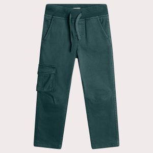 Pantalon cargo vert sapin