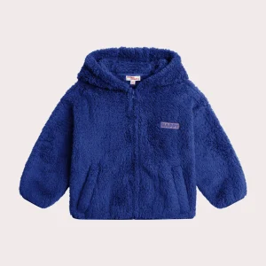 Veste polaire bleu