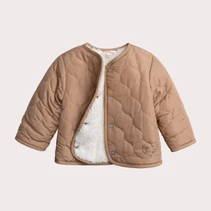 Veste réversible en sherpa naissance