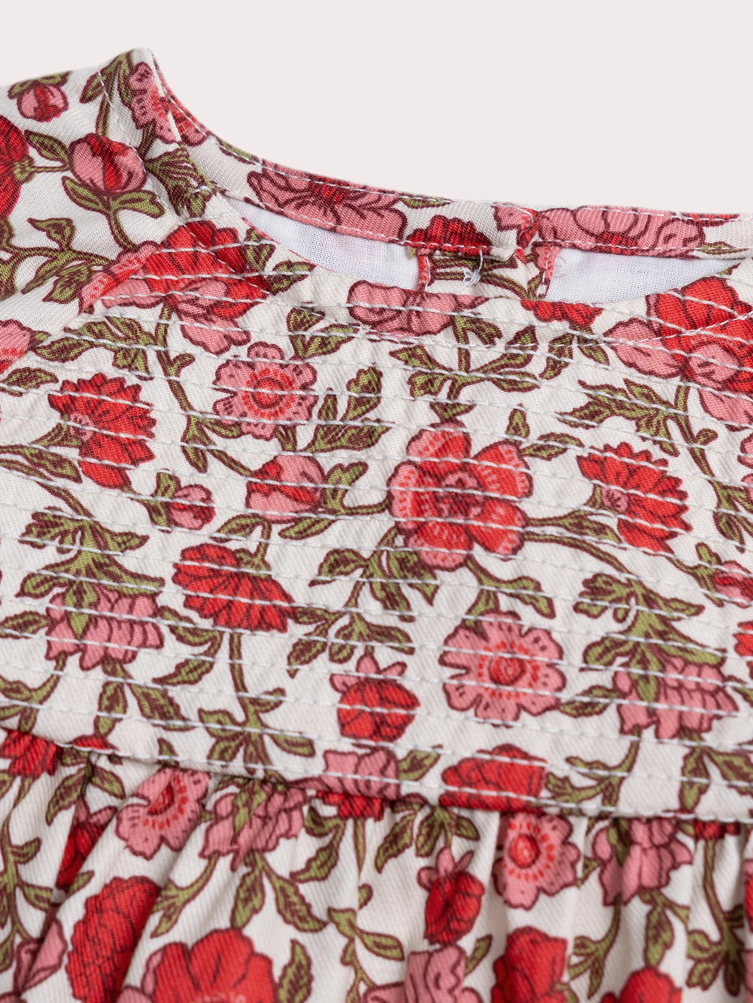 Robe à fleurs pour bébé fille – Image 2