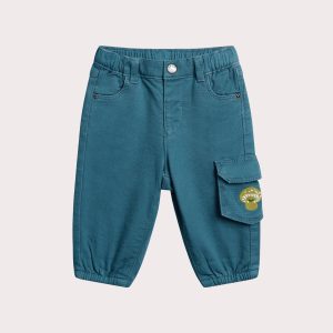Pantalon  bleu paon pour bébé garçon