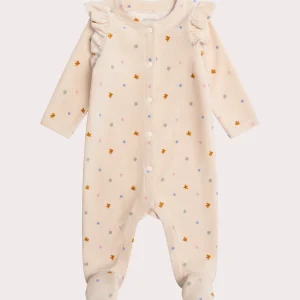 Grenouillère fantaisie pour bébé fille