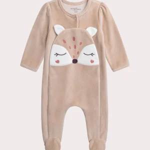 Grenouillère biche pour bébé fille