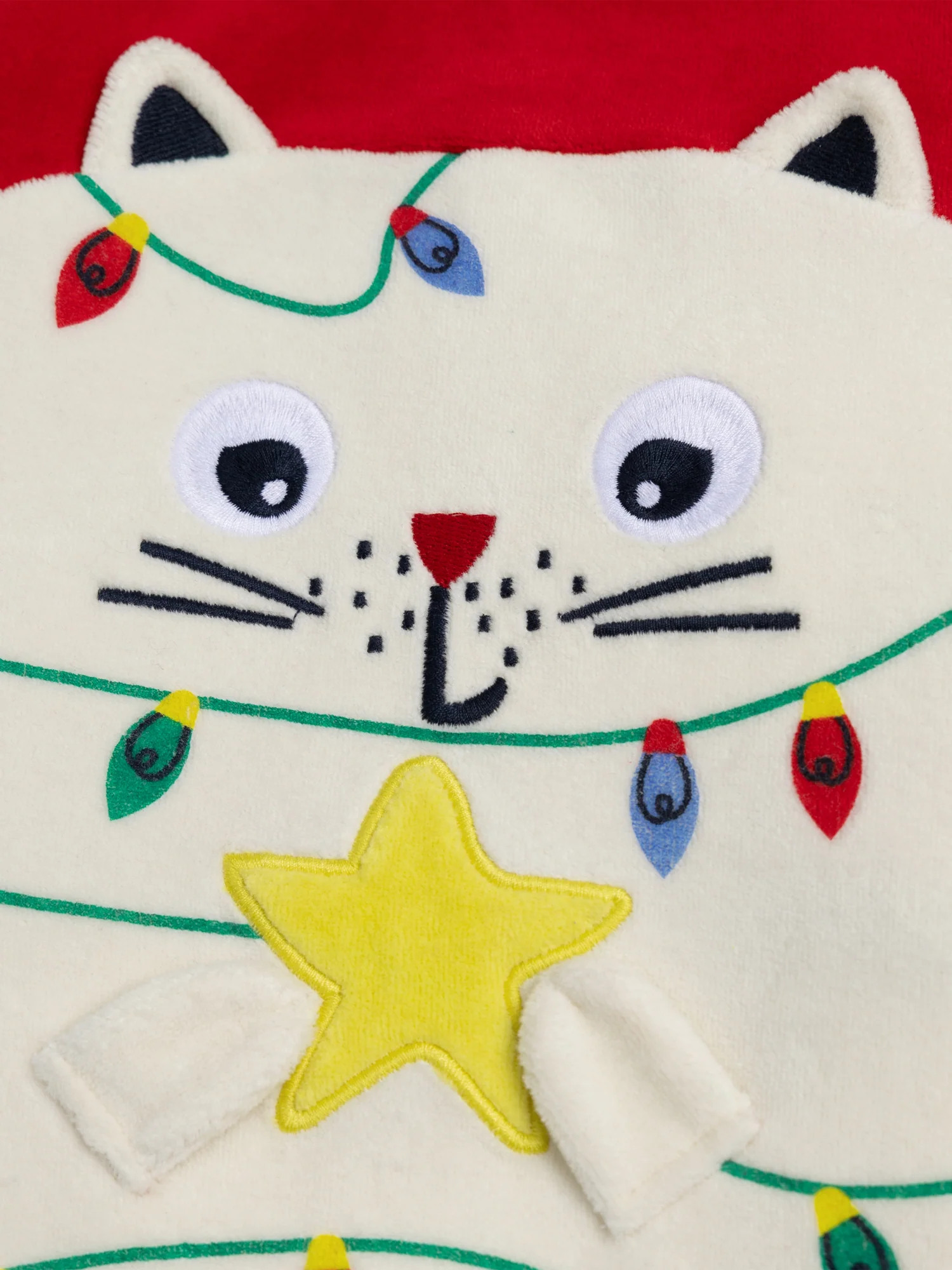 Grenouillère chat de Noël pour bébé garçon – Image 2