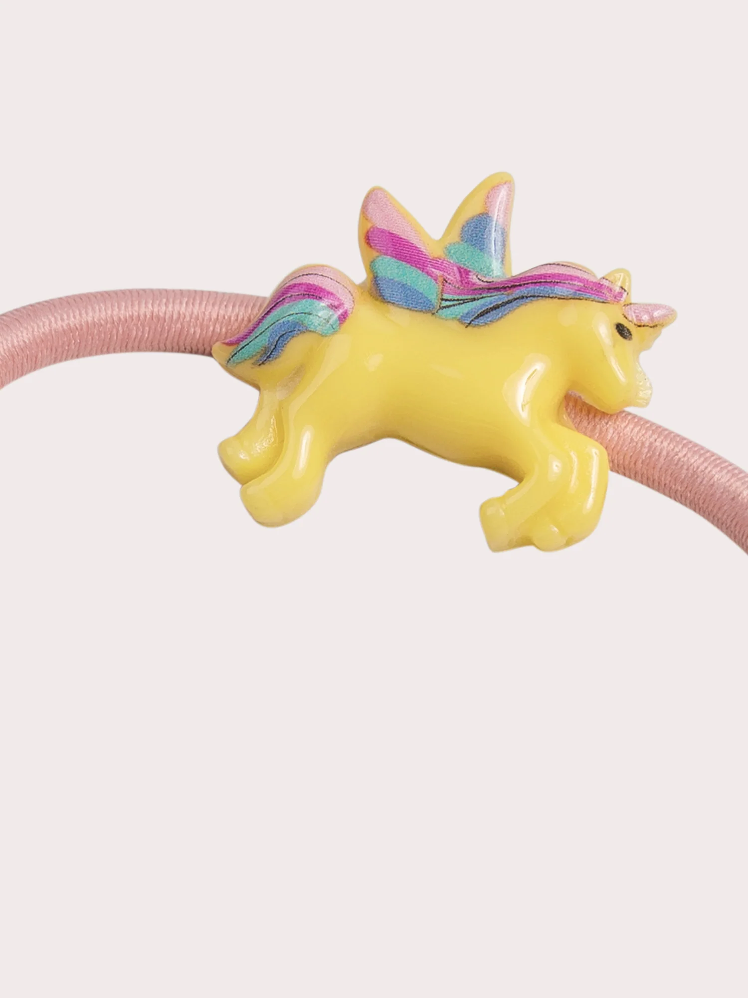 Lot de 3 élastiques cœur, étoile et licorne pour fille – Image 2