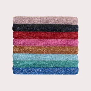 Lot de 8 élastiques multicolores pour fille