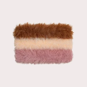 Lot de 3 élastiques en maille duveteuse pour fille