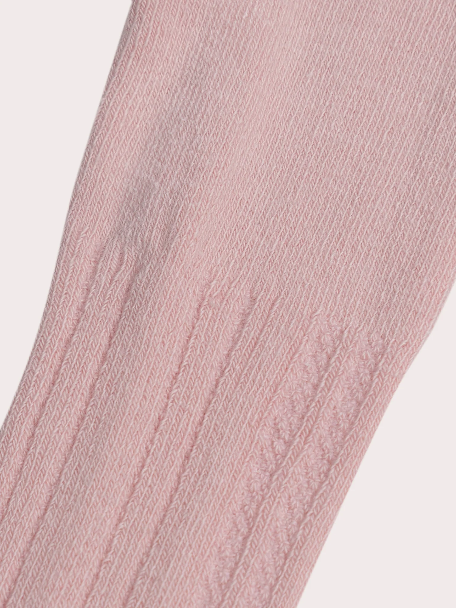 Collant rose côtelé bébé fille – Image 3