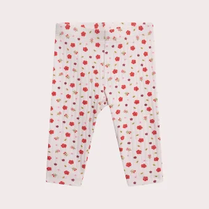 Legging imprimé fleuri pour bébé fille