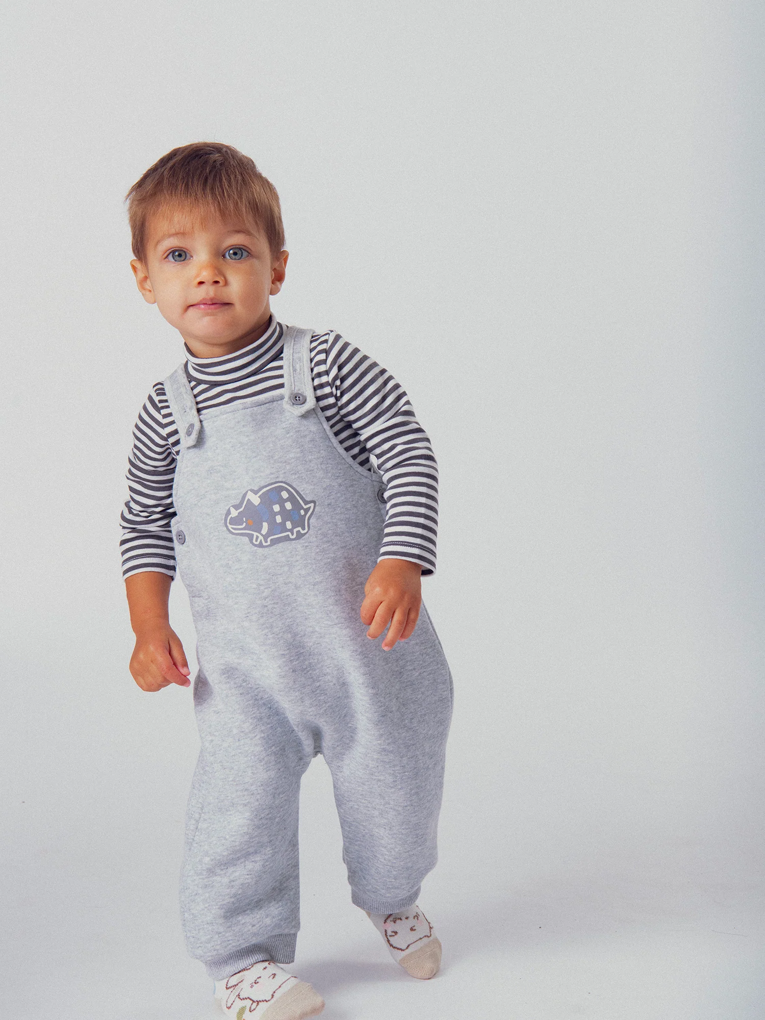 Salopette dinosaure pour bébé garçon – Image 2