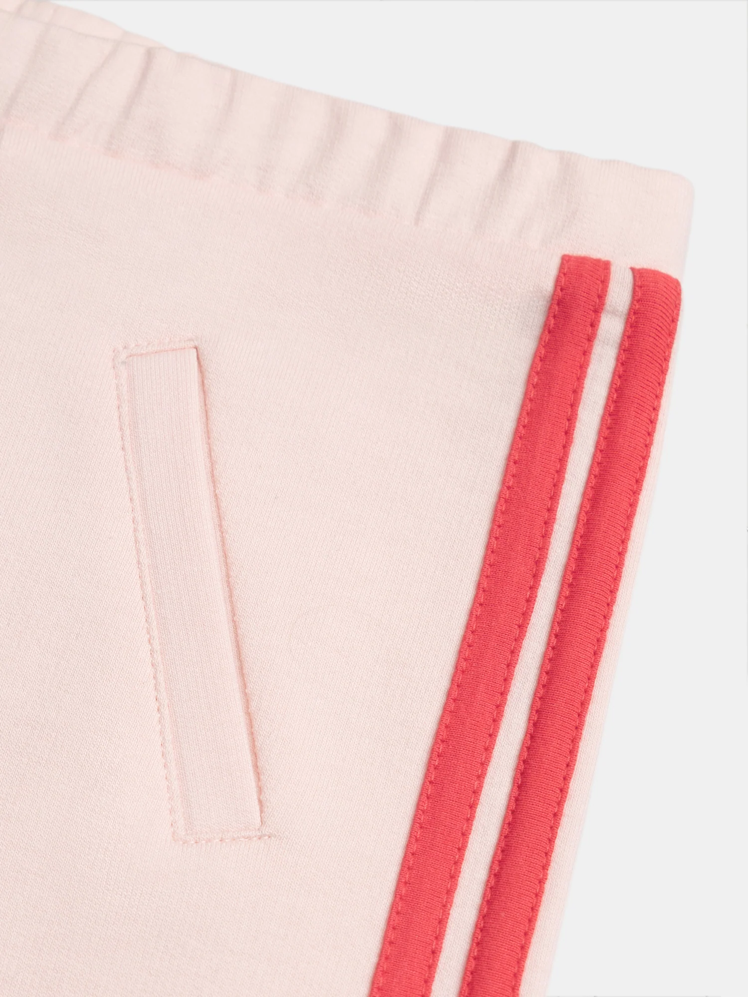 Pantalon rose à bandes colorées pour fille – Image 2