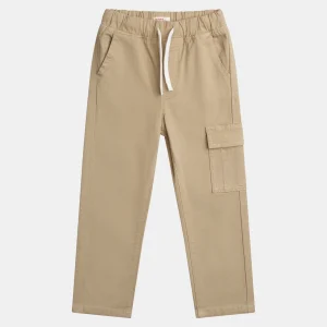 Pantalon cargo beige pour garçon