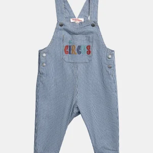 Salopette à rayures pour bébé garçon