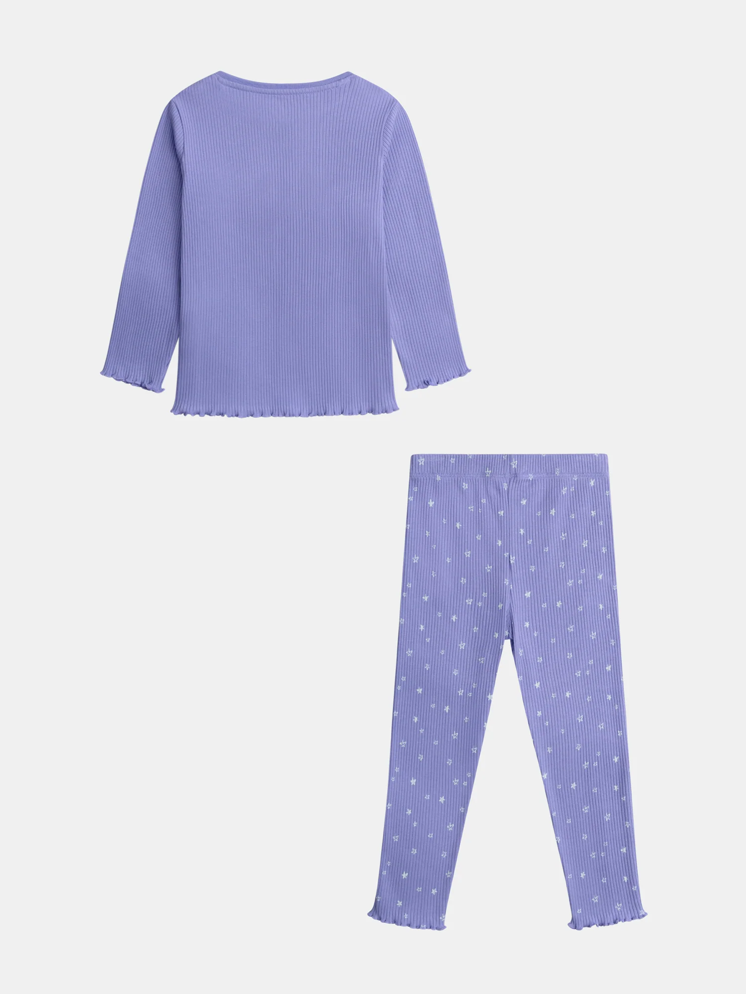 Pyjama violet à motif licorne phosphorescent pour fille – Image 8