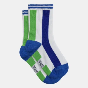 Chaussettes à bandes colorées pour garçon