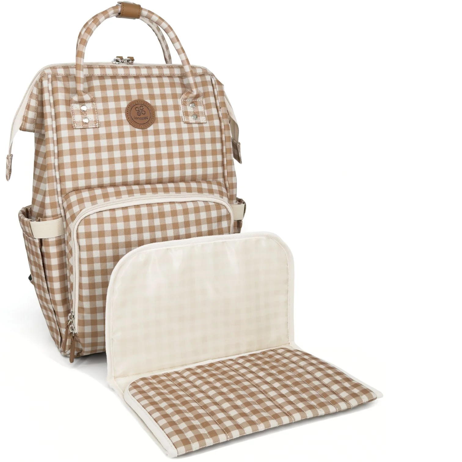 Sac à dos à langer Richie - Vichy – Image 4