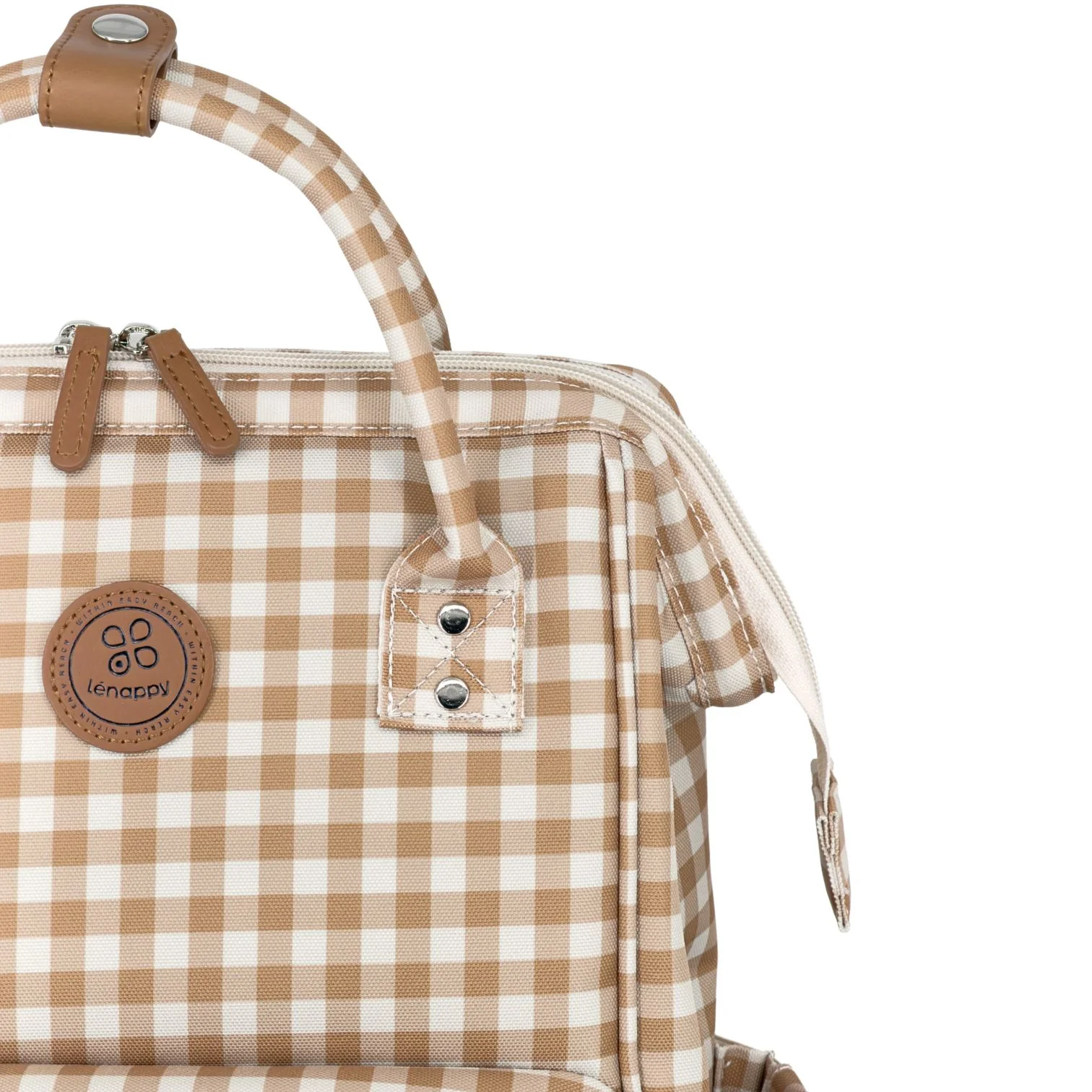 Sac à dos à langer Richie - Vichy – Image 6