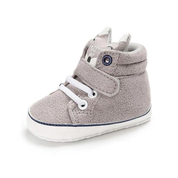 Chaussures hautes animaux à lacets