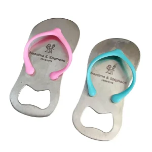Ouvre-Bouteille  personnalisée en Forme de sandale 50pcs