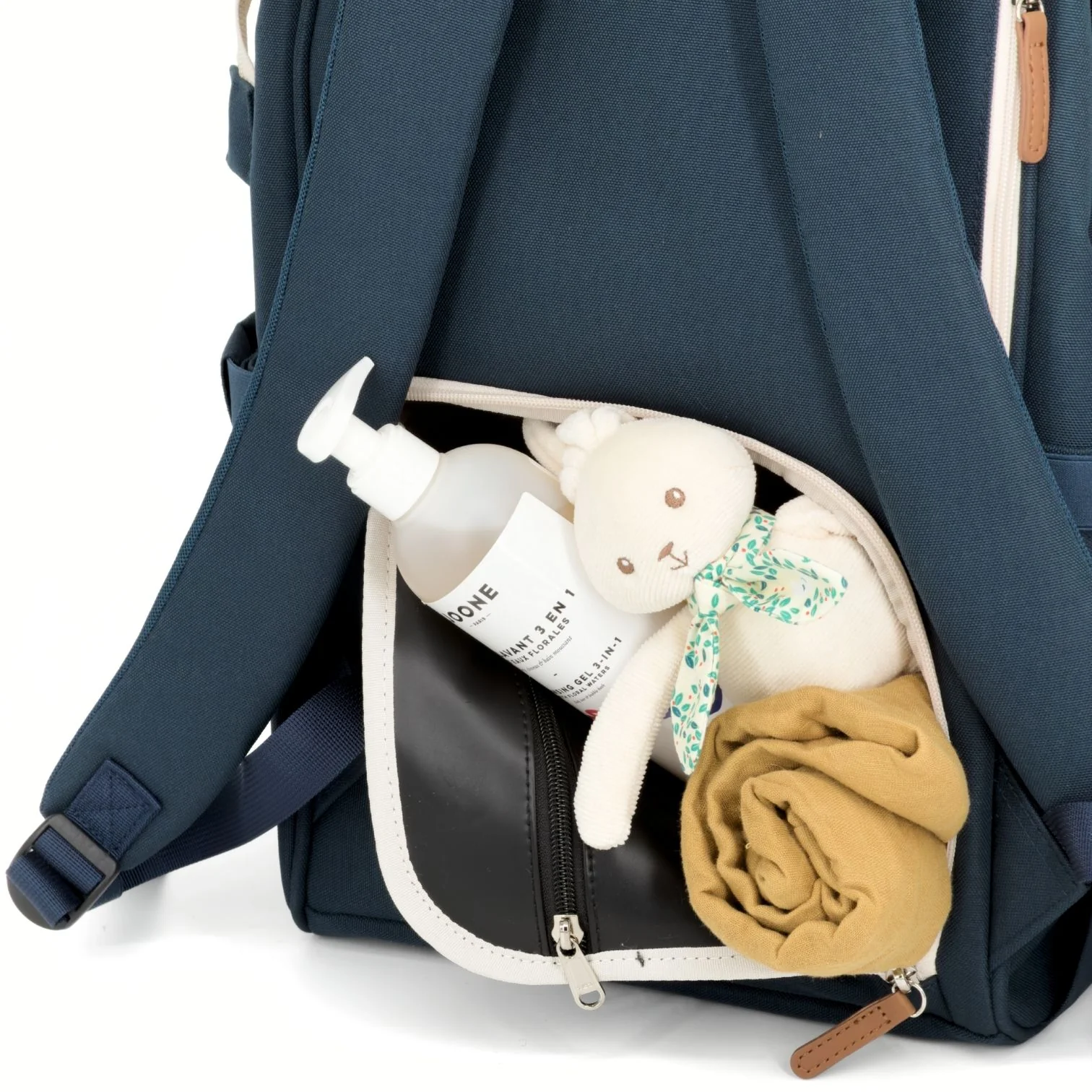 Sac à dos à langer Richie - Lagune – Image 2