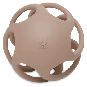Anneau de dentition Balle Silicone - Biscuit