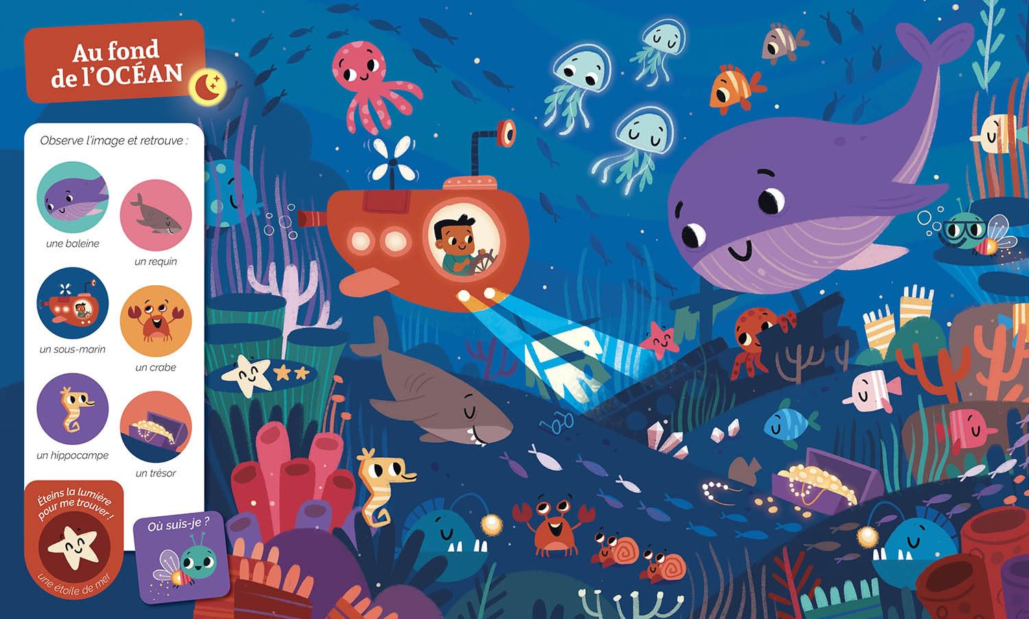 Cherche et Trouve des tout petits - Qui brille dans la nuit – Image 3