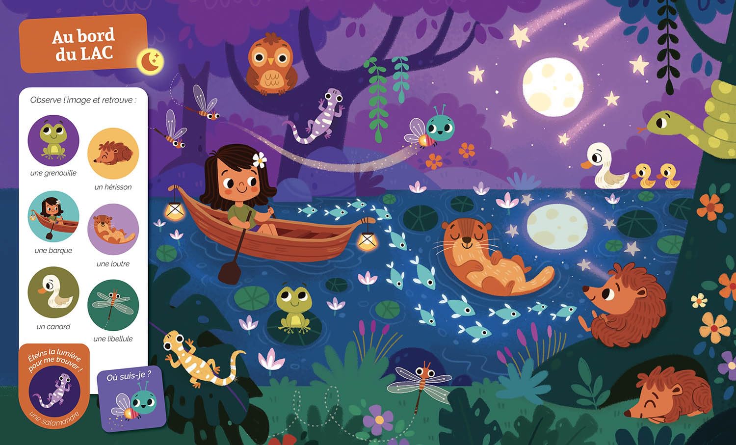 Cherche et Trouve des tout petits - Qui brille dans la nuit – Image 2