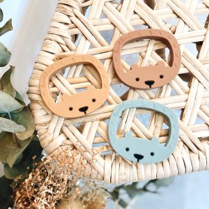 Small Bear Teether, Sienna