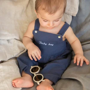 Salopette gaze marine