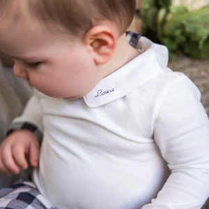 Pantalon Vichy marine