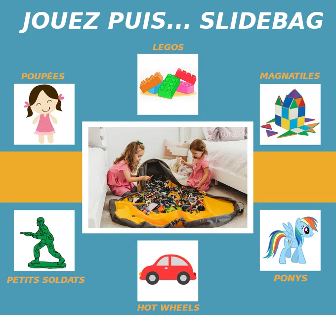 SlideBag - Le Panier De Rangement élégant – Image 3