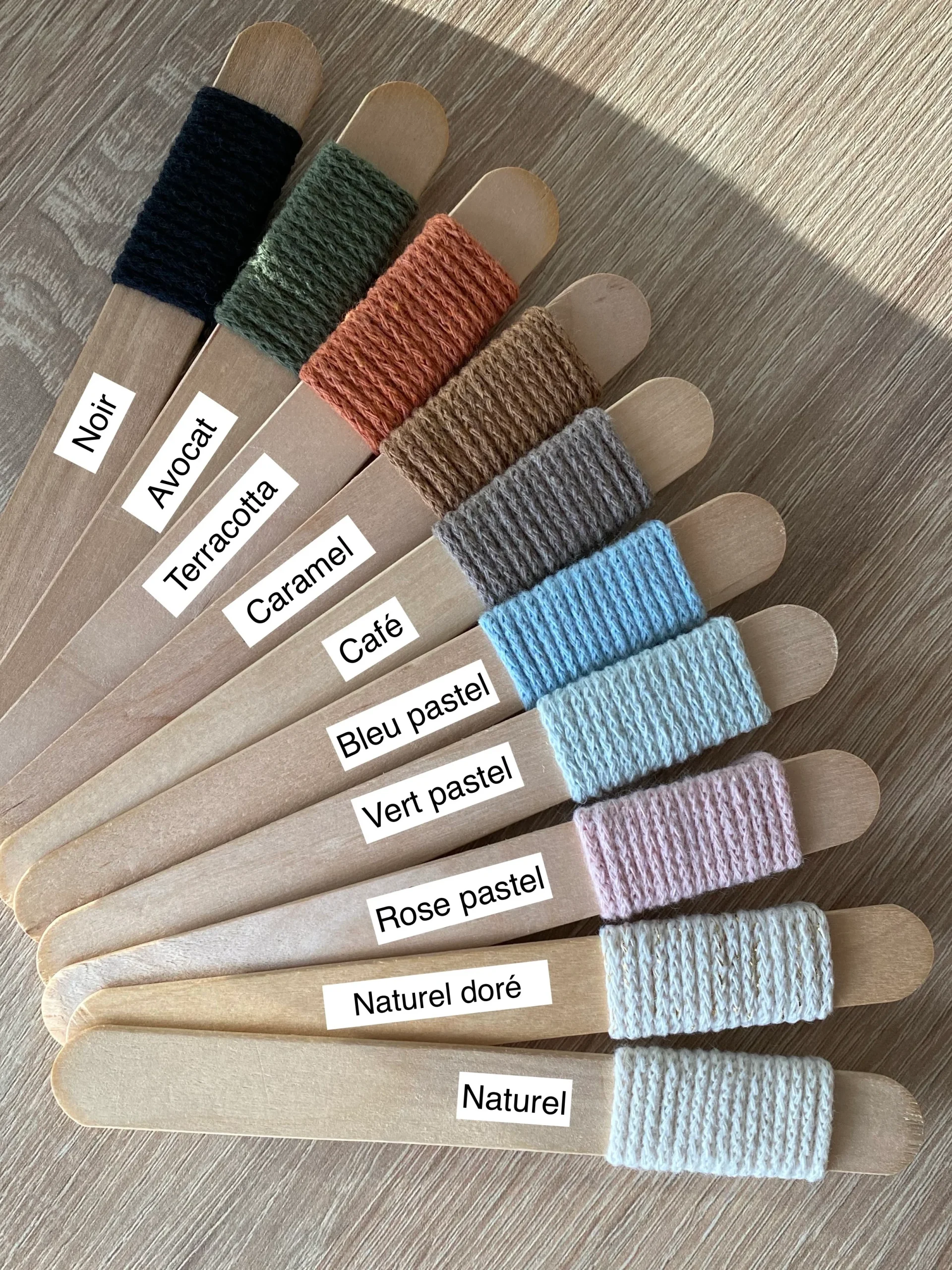 Attache tétine macramé avec PRENOM ( Délai de confection 15 jours ) – Image 3