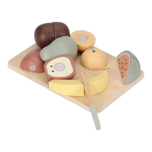 Fruits à découper en bois