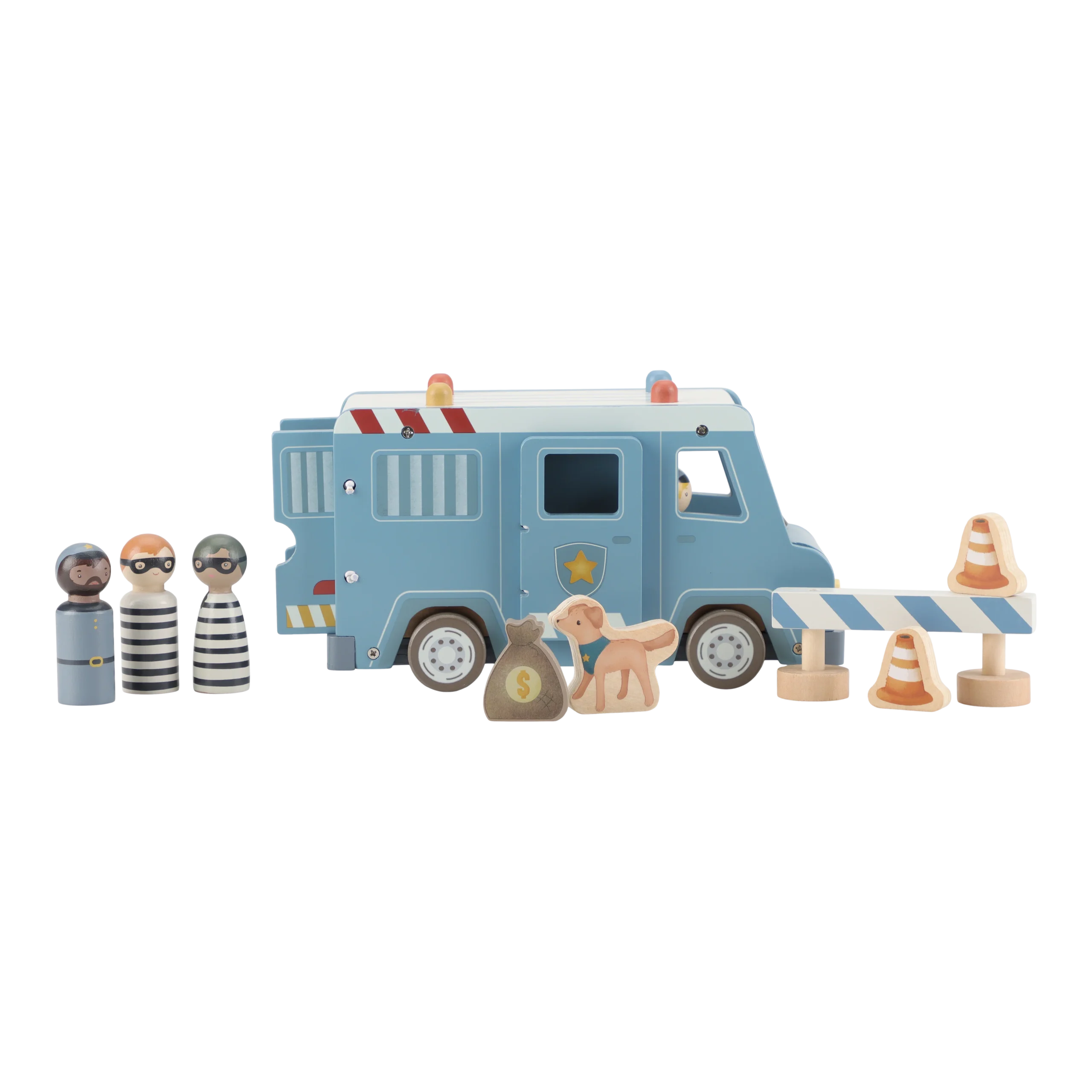 Fourgon de police en bois – Image 6