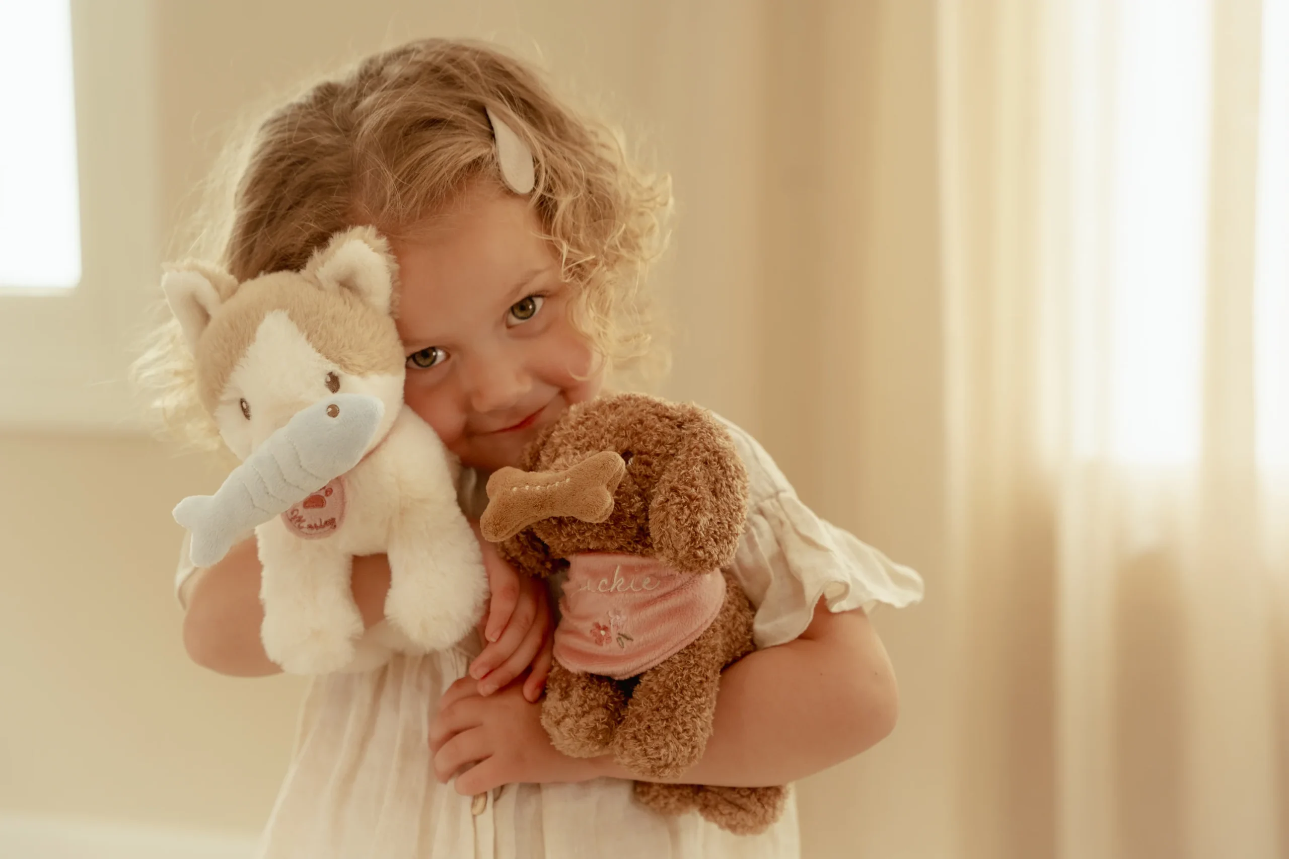 Peluche chien avec sac de transport - Jackie – Image 6