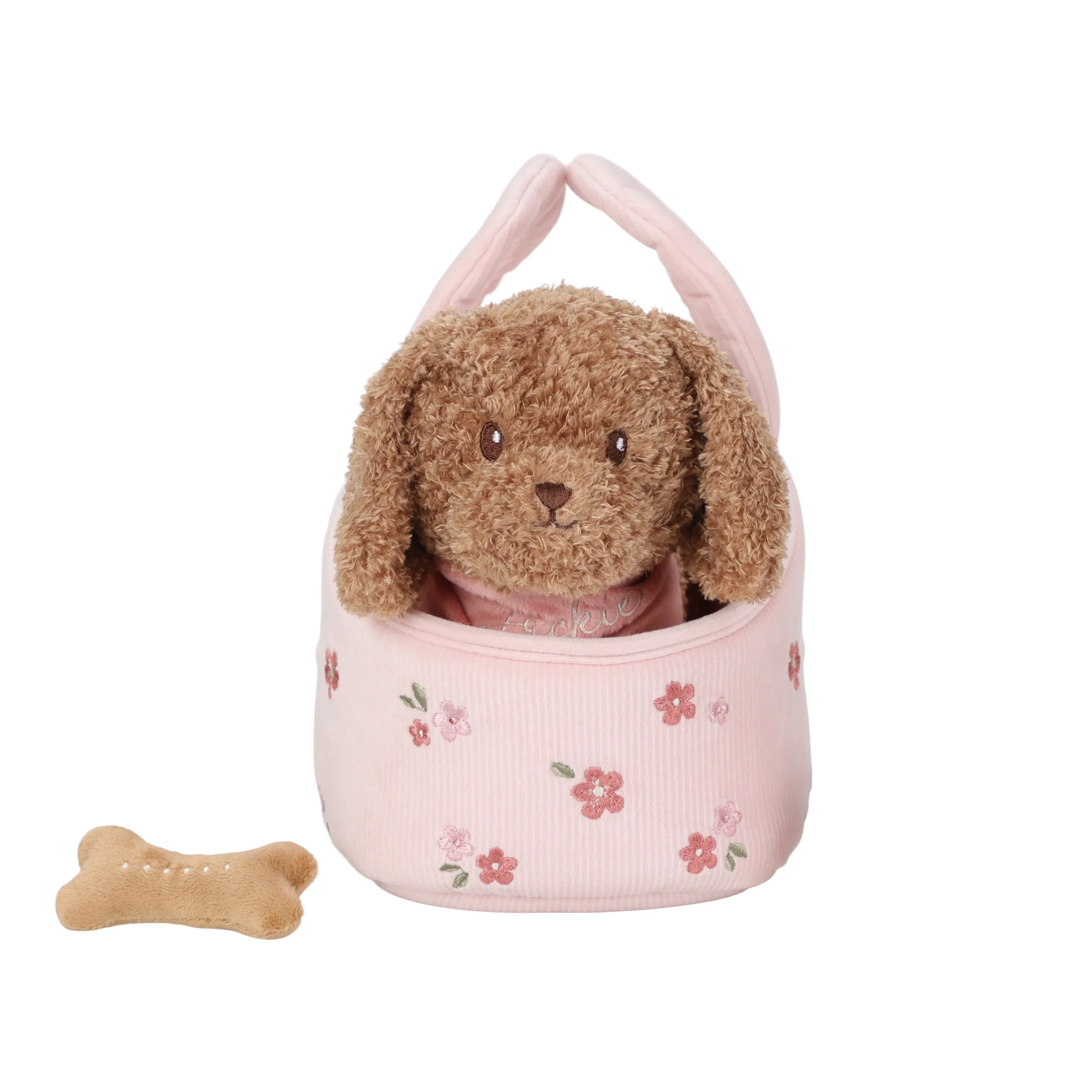 Peluche chien avec sac de transport - Jackie – Image 3