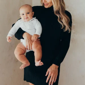 Robe d'allaitement maille GEORGIA