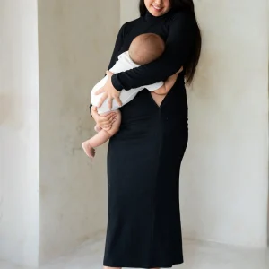 Robe d'allaitement coton OLIVIA