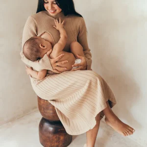 Robe d'allaitement maille GABY