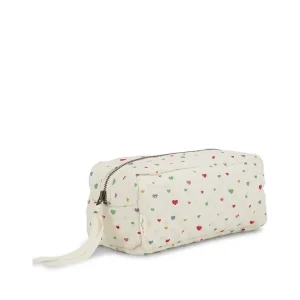 Trousse de toilette coeurs - Konges Slojd
