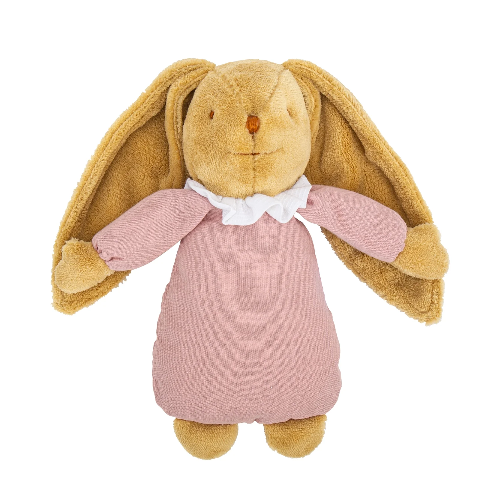 Doudou Lapin musical vieux rose Trousselier – Image 4