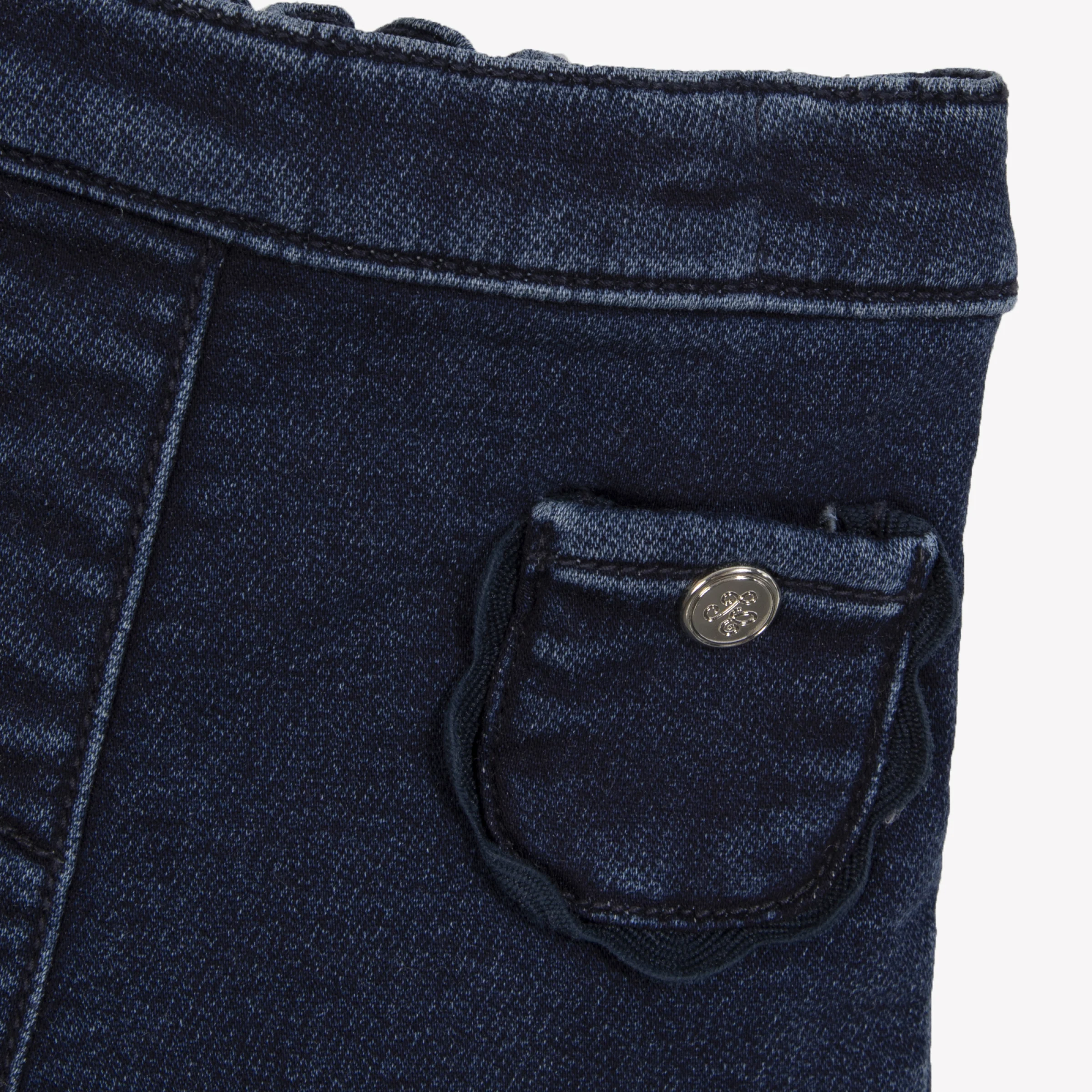 Pantalon façon jean's bleu indigo babygirl Tartine et Chocolat H25 – Image 4