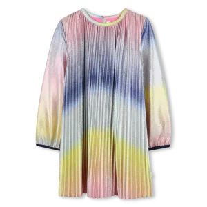 Robe plissée multico fille Billieblush H25