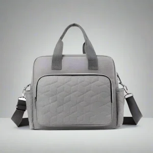 Sac à langer bébé | Crossbody gris