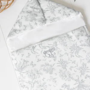 Nid d'ange toile de jouy grise Tartine et Chocolat